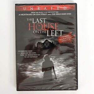 The Last House on The Left - DVD - New / Sealed - Unrated